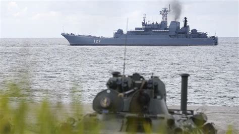 Russia Withdraws Black Sea Fleet Vessels From Crimea Base After Ukrainian Attacks The Australian