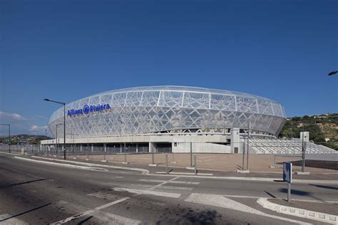 Vue Densemble Stade De Football Allianz Riviera Wilmotte Et Associés Nice