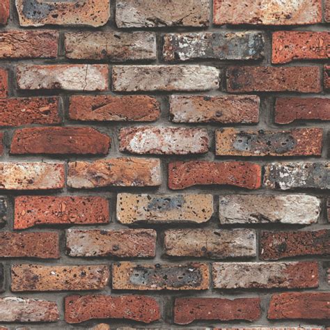 Rustic Red Brick On Air Design Astek