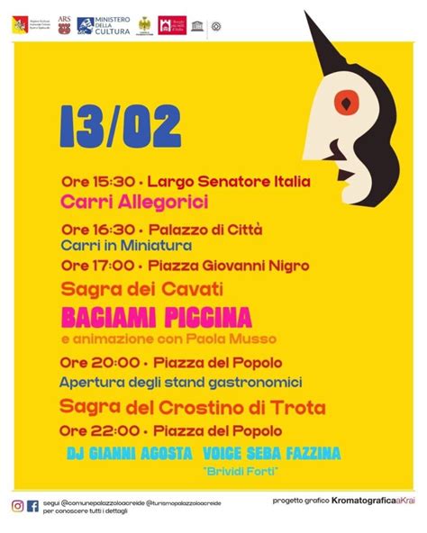 CARNEVALE A PALAZZOLO ACREIDE 2024 8 13 Febbraio Heritageexperience It