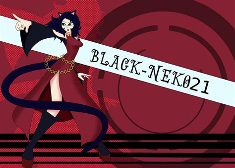 Black Neko21 Character Card By Black Neko21 On Deviantart