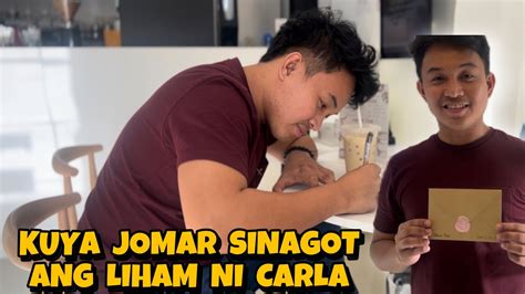 Kuya Jomar May Liham Para Kay Carla Special Na Araw Para Sa Special