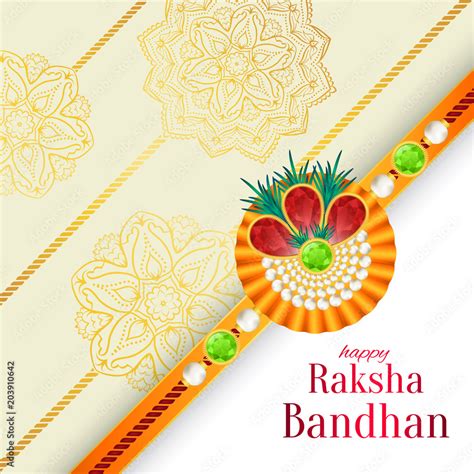 Raksha Bandhan vector background Stock Vector | Adobe Stock