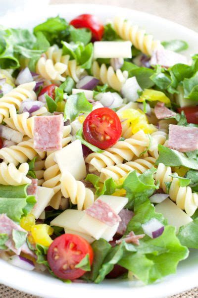 Italian Sub Pasta Salad