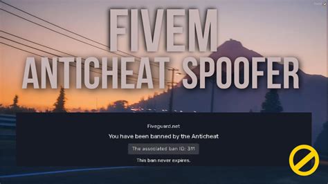 FIVEM ANTICHEAT SPOOFER TOOL UNBAN FROM ANY FIVEM SERVER 22 04