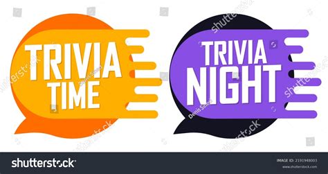 Trivia Banners Design Template Illustration Stock Illustration ...