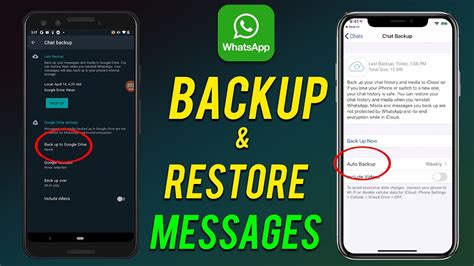 How To Restore WhatsApp Chat Android And ISO