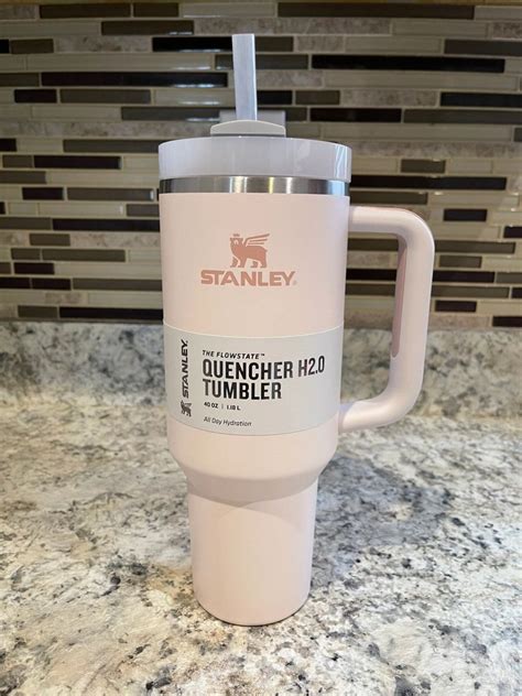 STANLEY The Quencher H2 0 Flowstate Tumbler 30 OZ Rose Quartz