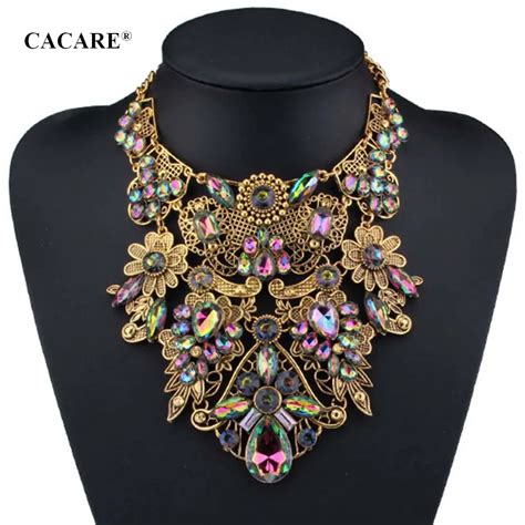 Big Pendent Large Necklace Maxi Women Cheap Fashion Jewelery Collares