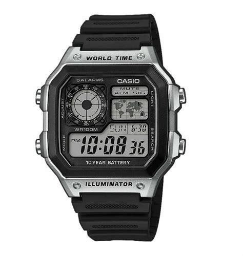 Casio Sports Digital Watch AE 1200WH 1C Online At Best Price In