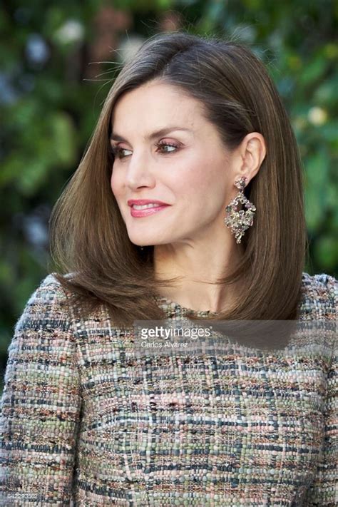 Queen Letizia Of Spain Attends Obras Maestras De Budapest Del