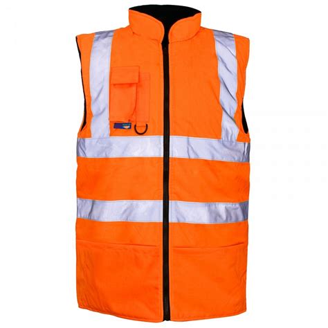 Hi Vis Reversible Bodywarmer Orange Fwb Products