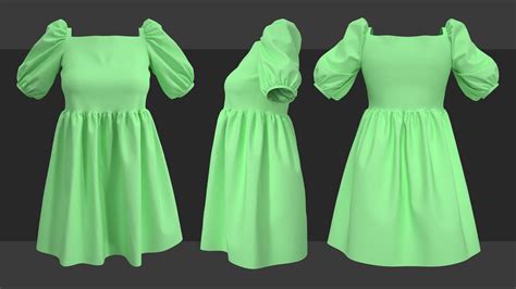 Artstation Dress Pack 9 Clo3d Marvelous Designer Projects Game