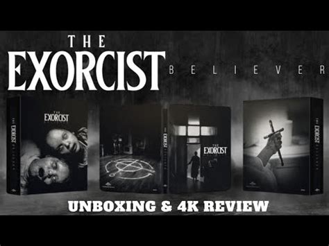 The Exorcist Believer 4k Ultra HD Bluray Collector S Edition Unboxing