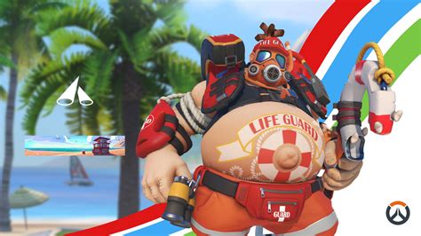 Lote Roadhog Salvavidas Overwatch Battle Net