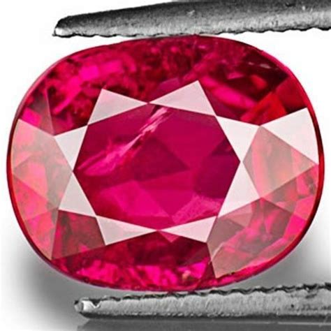 Igi Aigs Certified Mozambique Ruby Cts Natural Untreated Oval Ebay