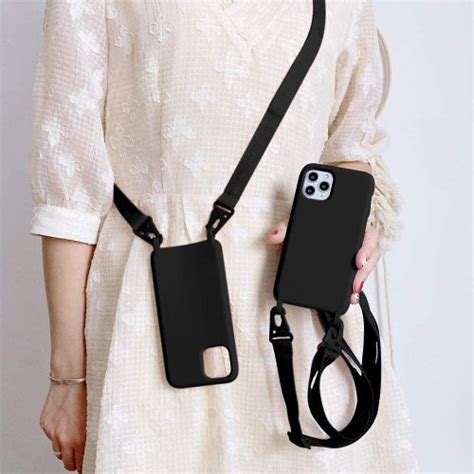 Crossbody Necklace Strap Lanyard Cord Silicone Iphone Case Etsy