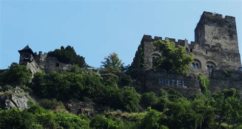 Castillo Gutenfels Burg Kaub Valle Del Rin Alemania Flickr