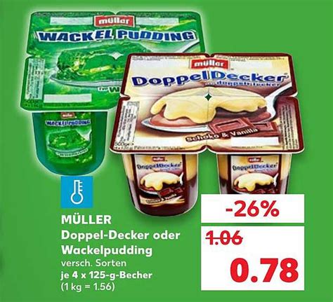 M Ller Doppel Decker Oder Wackelpudding Angebot Bei Kaufland