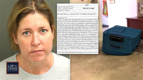 Desperation Accused Suitcase Killer Sarah Boone Writes Letter To