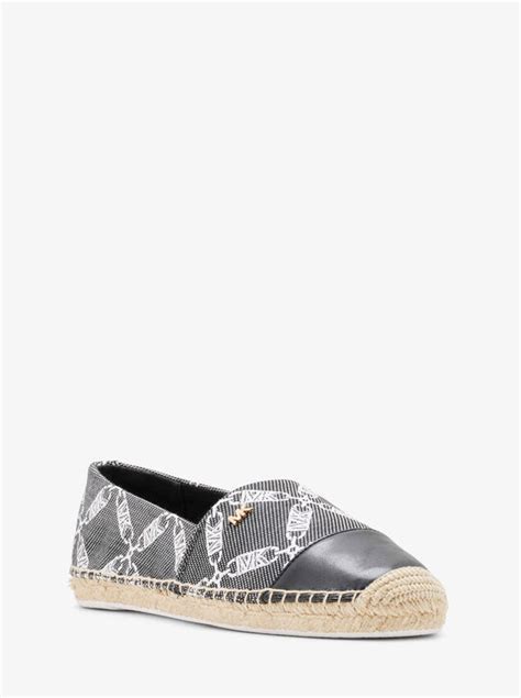 Kendrick Empire Diamond Logo Jacquard Slip On Espadrille Michael Kors