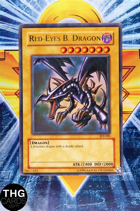 Mavin Red Eyes Black Dragon SDJ 001 Yugioh Card Ultra Rare 3