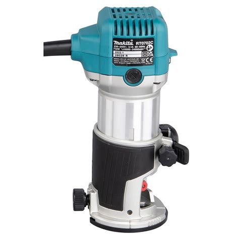 Affleureuse défonceuse Ø8 mm 710W 4 en 1 MAKITA RT0702CX3J