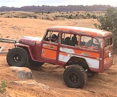 1951 Willys 4x4 Stationwagon In 2020 Willys Wagon Vintage Jeep Willys