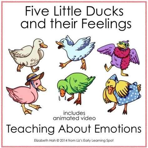 Talking About Feelings With Five Little Ducks Lizs Early Learning