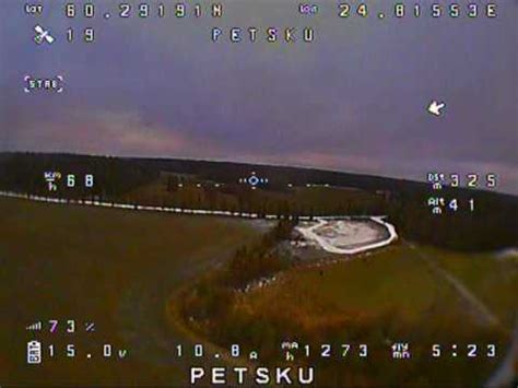 PKS FPV Mini Talon Re Maiden In Petikko 21 12 16 Only Dvr YouTube