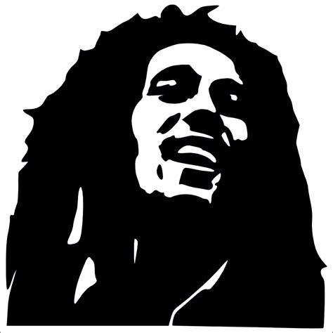 Bob Marley Vinyl Decal Sticker Wall Art Window Sticker Reggae Etsy