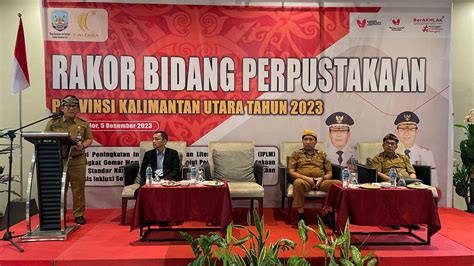 Tingkatkan Literasi Masyarakat Pemprov Kaltara Gelar Rakor Perpustkaan