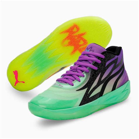 Puma X Rick And Morty Mb02 Unisex Basketball Shoes Puma