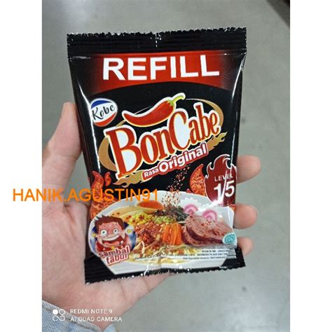 Jual Bon Cabe Rasa Original Level Sachet Gr Shopee Indonesia