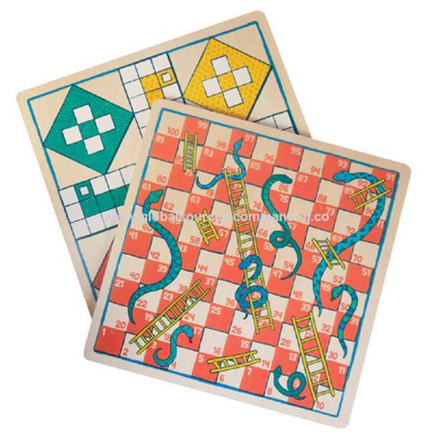 Compre Ludo Cobras E Escadas Jogo De Tabuleiro De Madeira Conjunto De