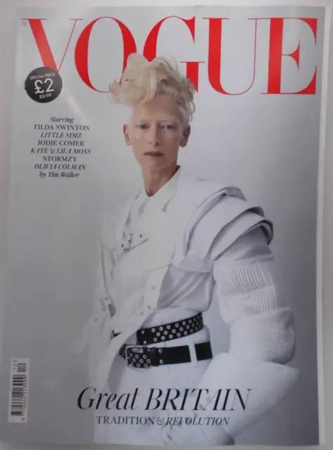 Vogue Uk Magazine Dec 2023 Great Britain Tradition And Revolution Tilda