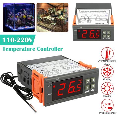 Thermostat STC 1000 Digital Temperature Controller For Egg Incubator