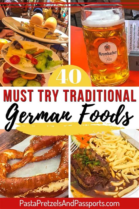 German Foods And Drinks