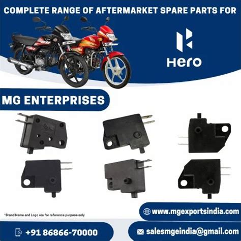 Front Stop Switch For All Hero Motorcycles At Rs 100 Piece Bike Rear