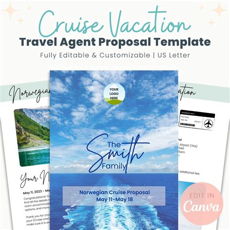 Personalized Cruise Proposal Template For Travel Agents Caribbean