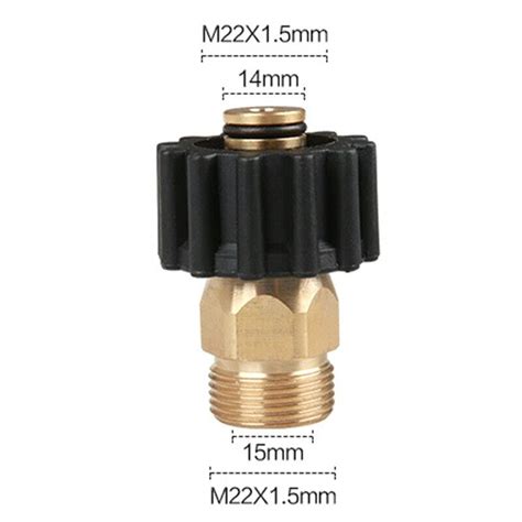 M Buchse Auf Mm M Stecker Mm Hochdruckreiniger Adapter Schnell