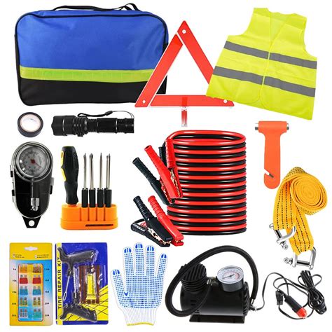 Buy Car Emergency Kit Roadside Assistance Auto Emergency Kit 14 Piece