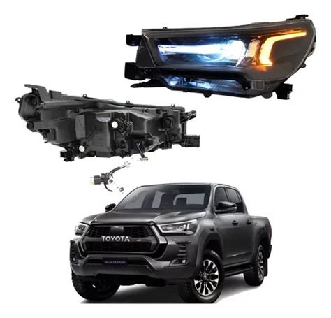 Faro Hilux 2021 2022 Full Leds Izquierdo Nuevo Meses sin interés