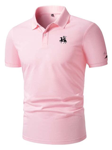 Manfinity Homme Hombres Camisa Polo Con Estampado De Figura Moda De