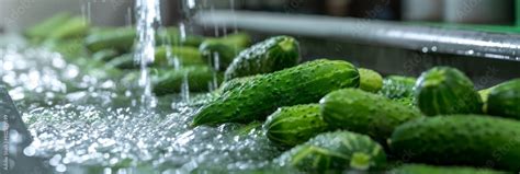 how to clean cucumbers