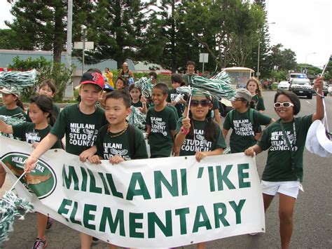 Mililani 'Ike Student Council: Mililani High School Homecoming Parade