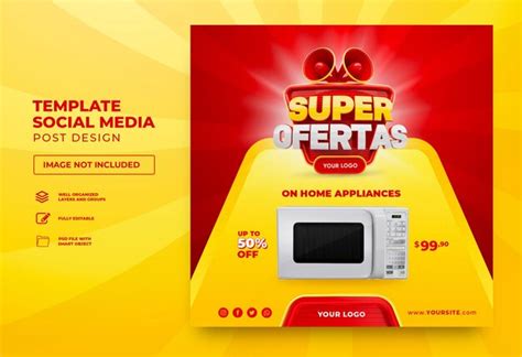 Campanha De Marketing No Brasil Template Design 3d Render Psd Premium