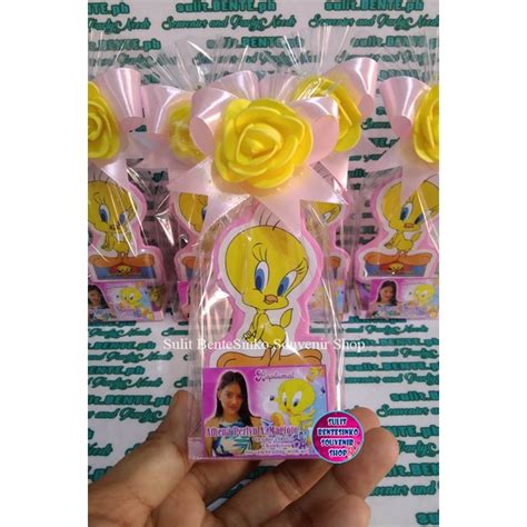 Tweety Bird Souvenir Birthday And Christening Shopee Philippines