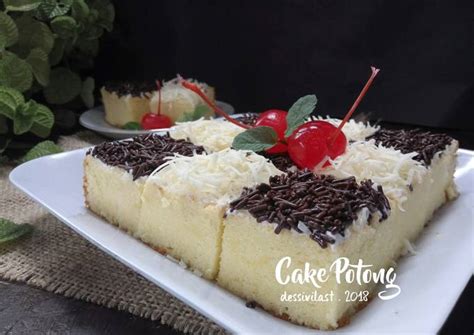 Resep Bolu Jadul Cake Potong Oleh Dessi Vilast Cookpad