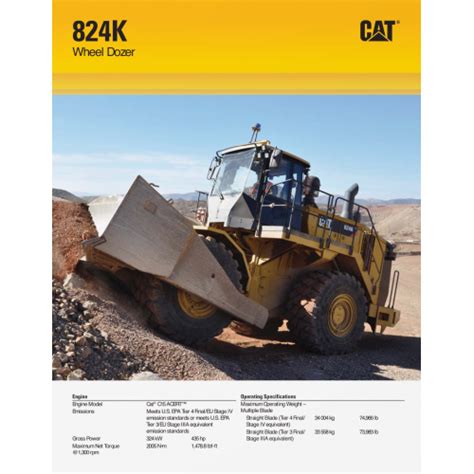 Caterpillar 824k Wheel Dozers